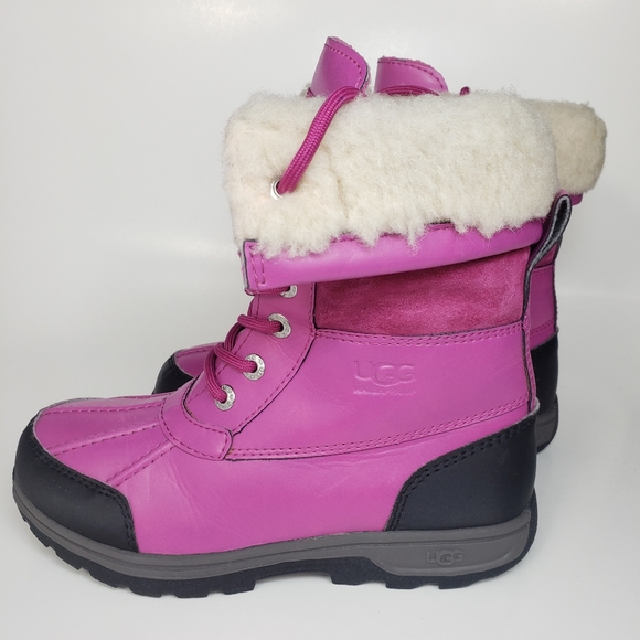 UGG Butte ll Waterproof Winter Boot, Color-Fuschia - Picture 6 of 9
